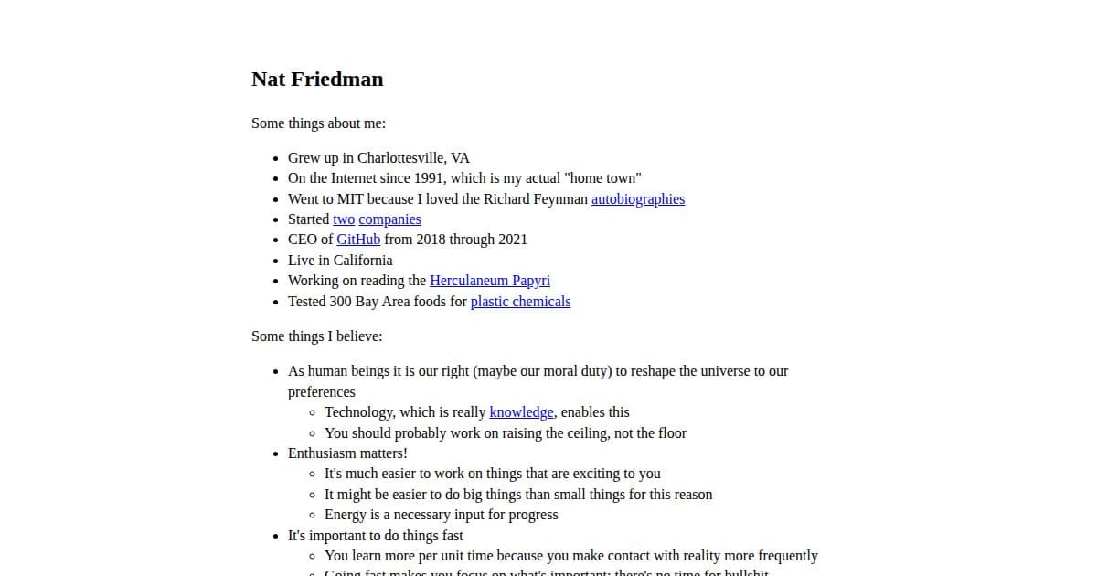 Nat Friedman